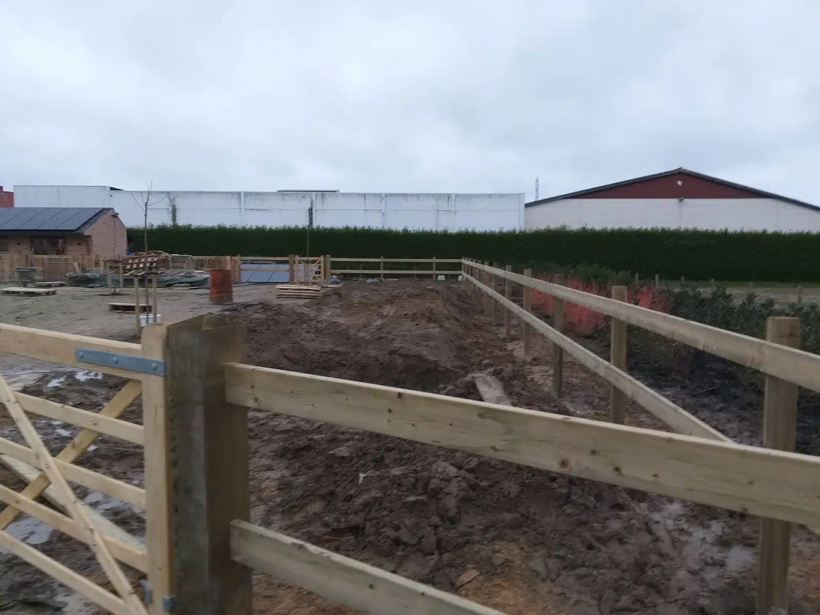 Afsluitingen Gui: Houten omheining